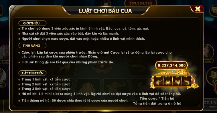 Bầu Cua RikBet Trải Nghiệm Trò Chơi Dân Gian Với Đồ Họa 3D Cực Đỉnh