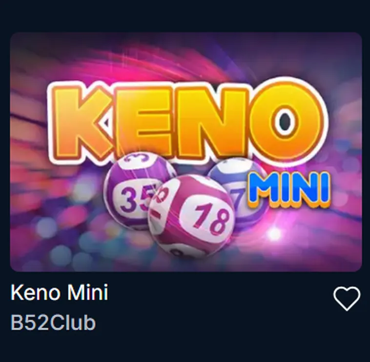 Keno Mini Tại RikBet Trải Nghiệm Quay Số Thần Tốc Nhận Thưởng Cực Nhanh Mỗi Phút