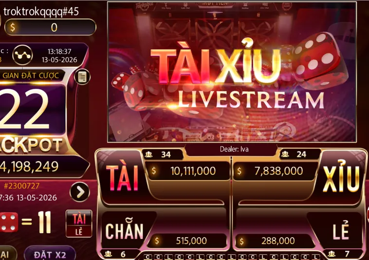 Tài Xỉu Live RikBet Trải Nghiệm Sòng Bài Trực Tiếp Với Tỷ Lệ Thắng Cực Khủng
