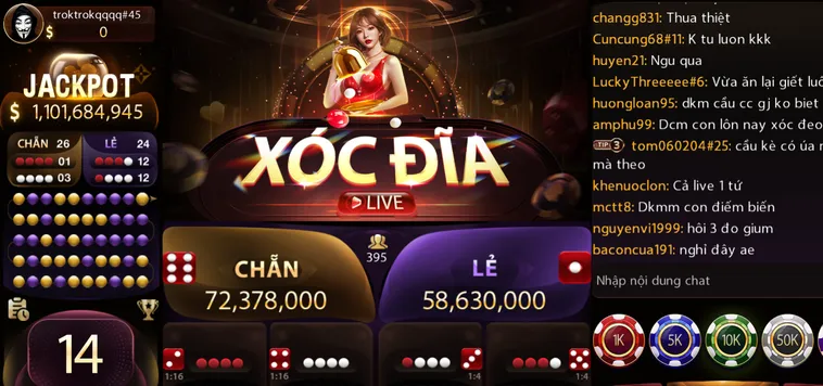 Xóc Đĩa Live Tại RikBet Trải Nghiệm Giải Trí Với Tỷ Lệ Ăn Thưởng 1 Ăn 12