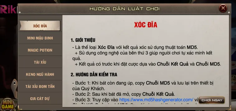 Quay Số Xóc Đĩa Max Tại RikBet Đặt Một Ăn Mười Nhận Thưởng Cực Lớn Ngay